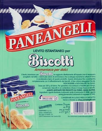 Paneangeli Instant Yeast for Biscuits 3 x 9g
