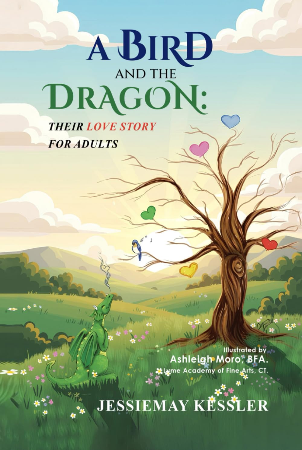 A Bird and The Dragon: Their Love Story for Adults