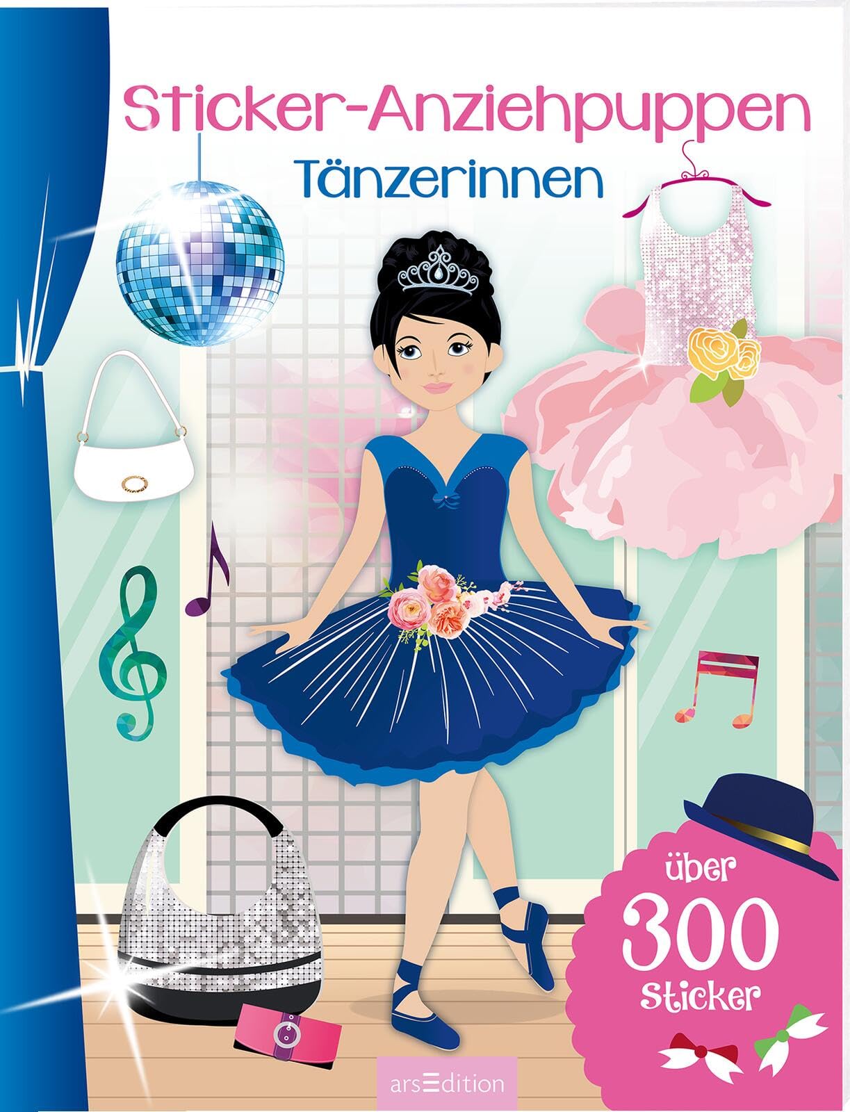 Sticker-Anziehpuppen Tänzerinnen: Über 300 Sticker