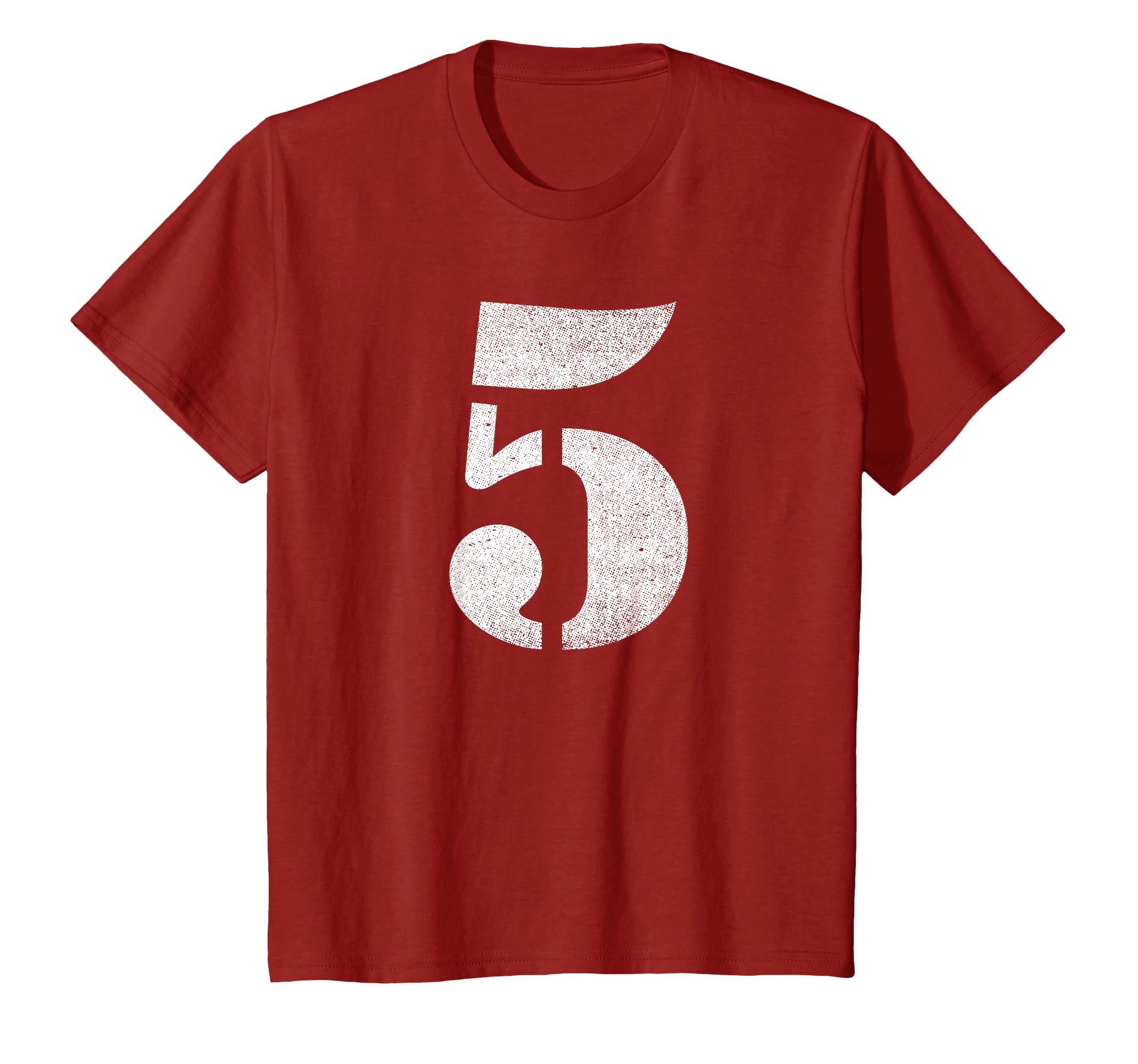 Amazon | ナンバー5 | 5番のデザイン Tシャツ | Tシャツ・カットソー 通販