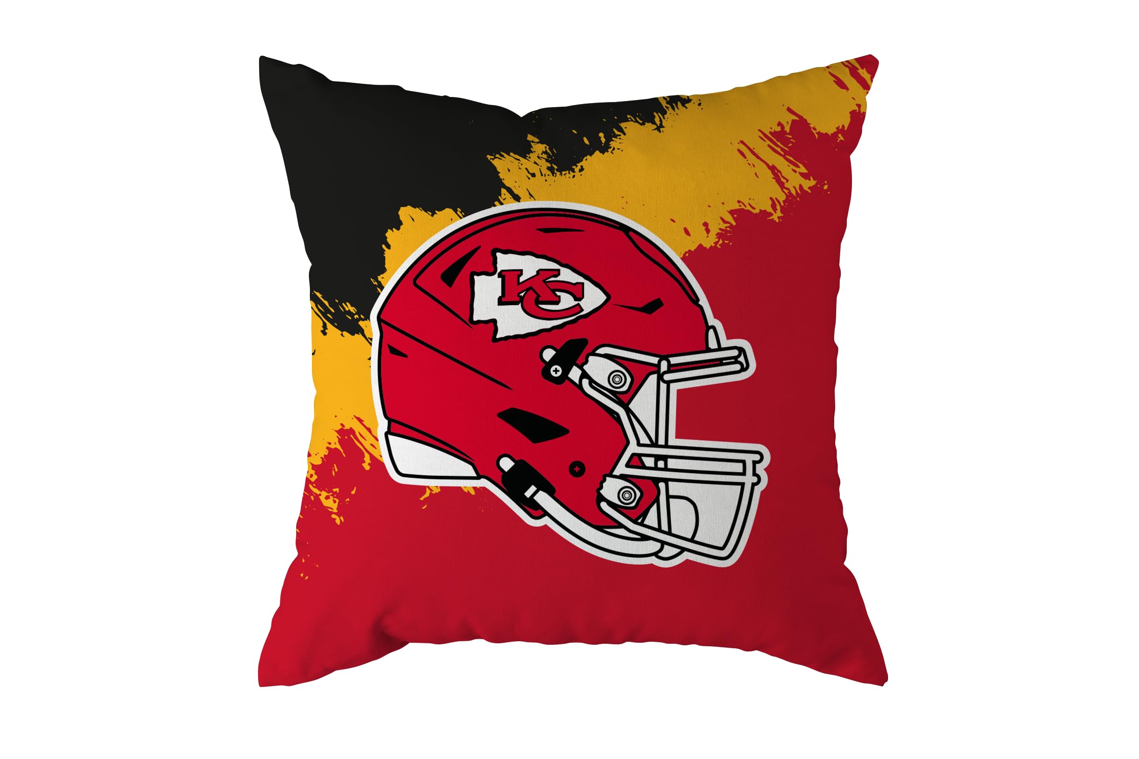 NFL Kissen Kansas City Chiefs Football Cushion Brush Pillow Sofakissen 50x50cm