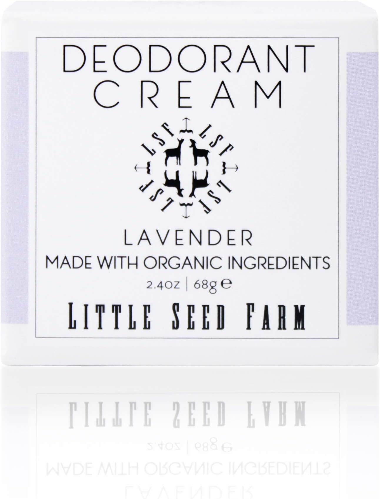 Deodorant Cream, Lavender, 2.4 Ounce