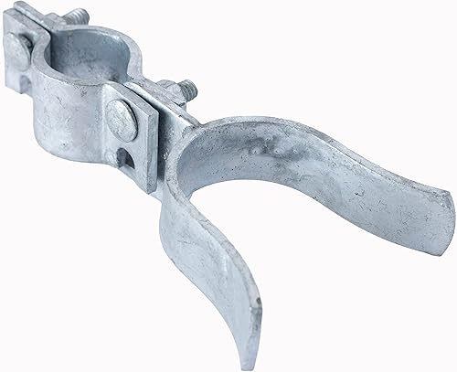 FLO Sales Pestillo de horquilla para valla de cadena para marco de puerta de 1-38 pulgadas x poste de puerta de 1-78 pulgadas