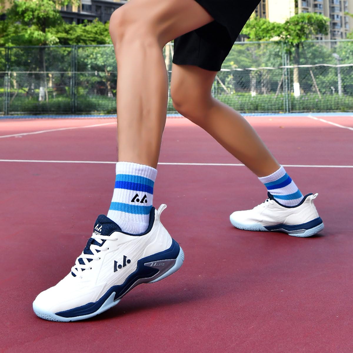 BLBK Zapatillas de bádminton y Voleibol para Hombre