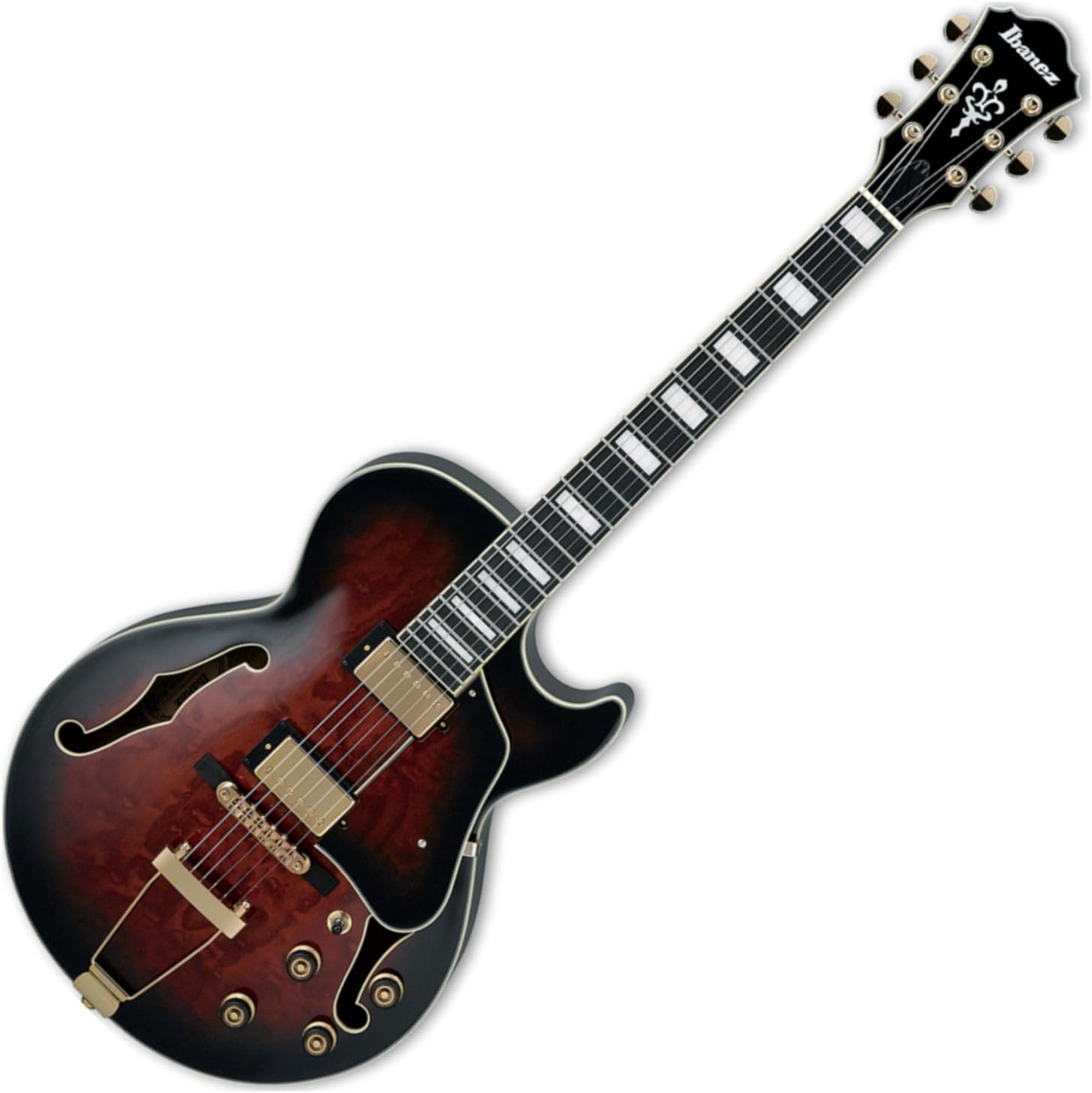 Artcore Expressionist AG95QA - Dark Brown Sunburst