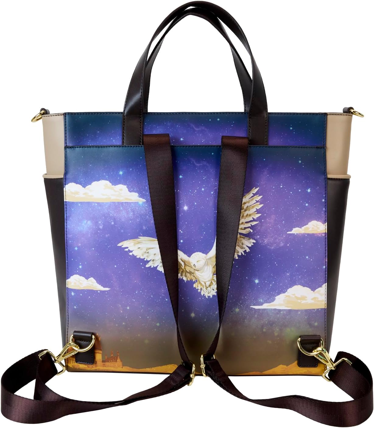 Loungefly Harry Potter Convertible Backpack & Tote Bag