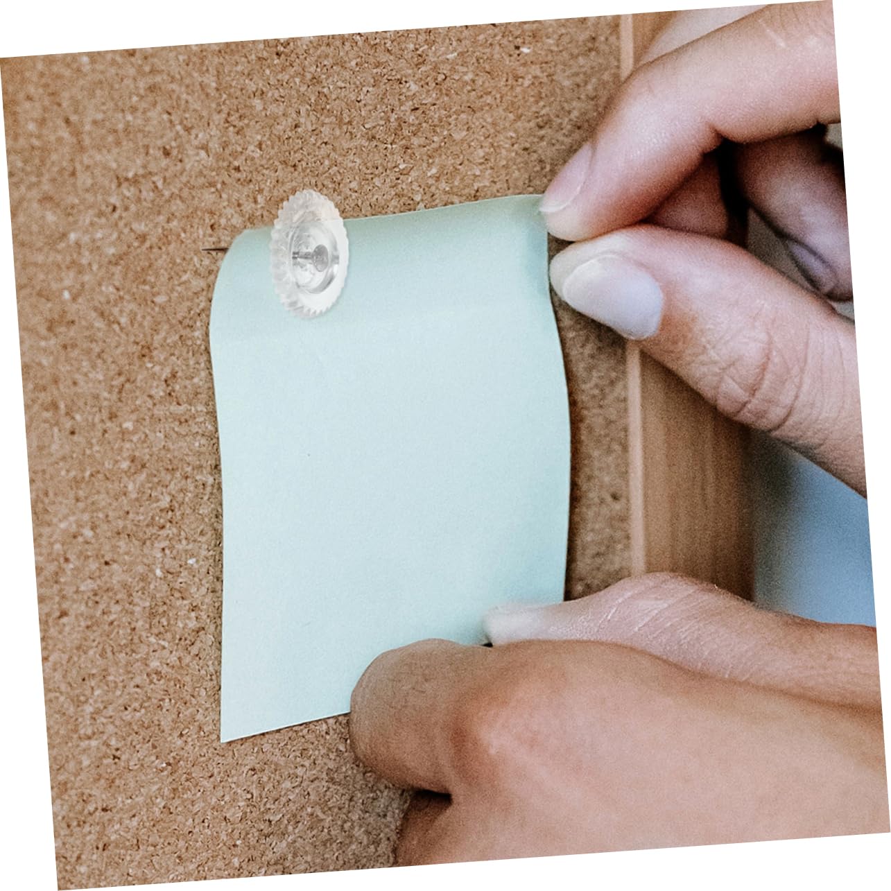 Uonlytech 5 Sätze Pushpins Für Pinnwand Transparente Reißnägel Schwarze Pinnwandstecker Für Büro Und DIY Projekte Praktisch Für Nachrichten Und Notizen Boxen À 200 Stück * 5