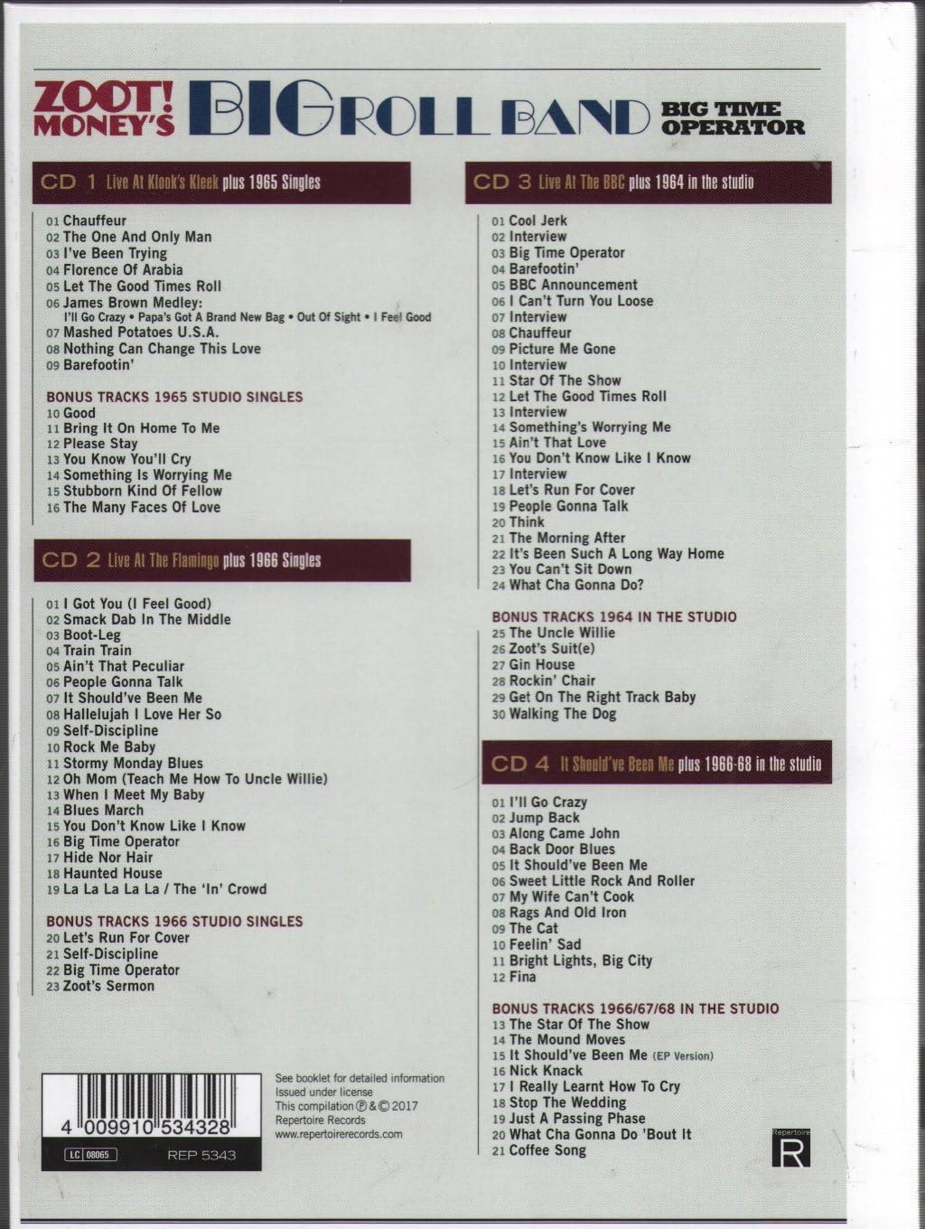 1966 & All That / Big Time Operator