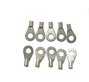 Non Insulated Solder-Less Ring Type 1.5 to 2.5 sqmm M5 Make control terminals (Pack of 200 Pieces)
