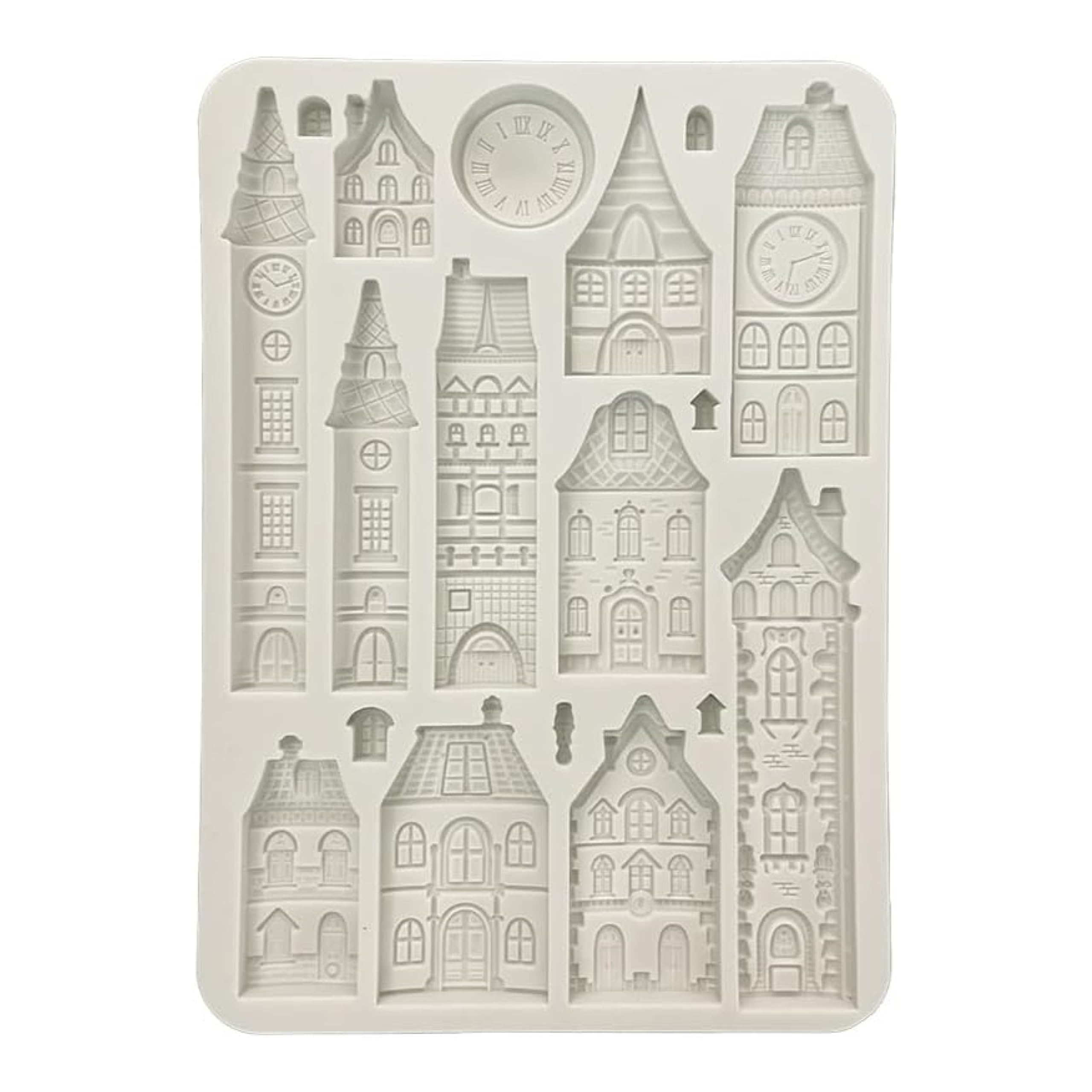 Molde De Silicona A5 Stamperia Para Manualidades – Diseño 'Master Of Magic, Peony' – Para Resina, Arcilla Y Scrapbooking