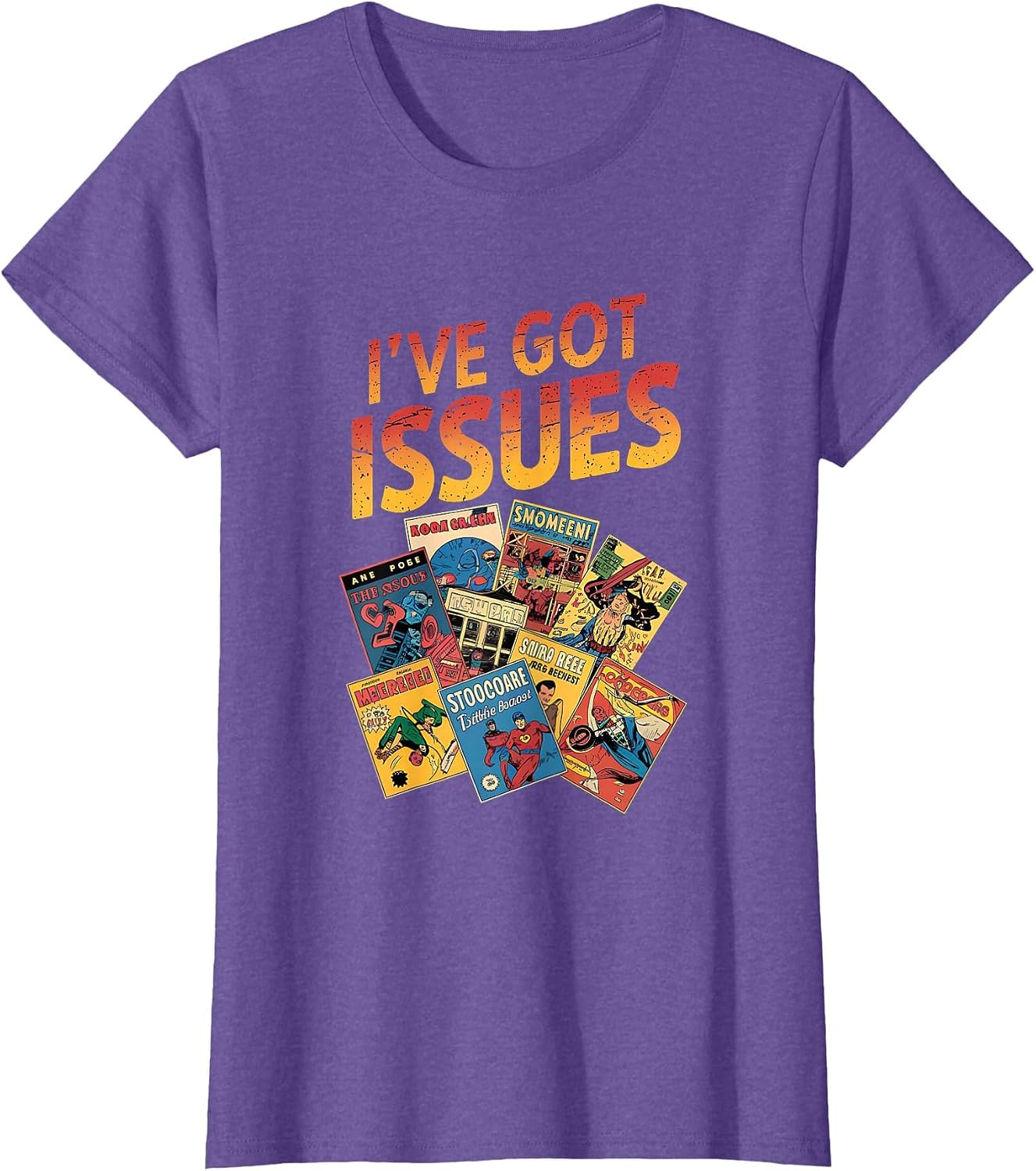 I've Got Issues Funny Comic Book Collecting T-Shirt image 5