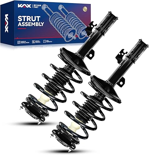 Miniatura 73 de KAX Puntales delanteros para Toyota RAV4 2006 2007 2008 2009 2010 2011 2012 3.5L, 2006-2012 RAV4 Amortiguadores delanteros Conjunto completo