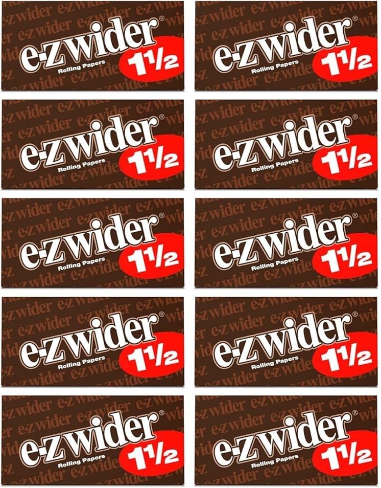 E-Z Wider - 1 1/2" Rolling Papers - 10 Packs with 24 Papers per Pack