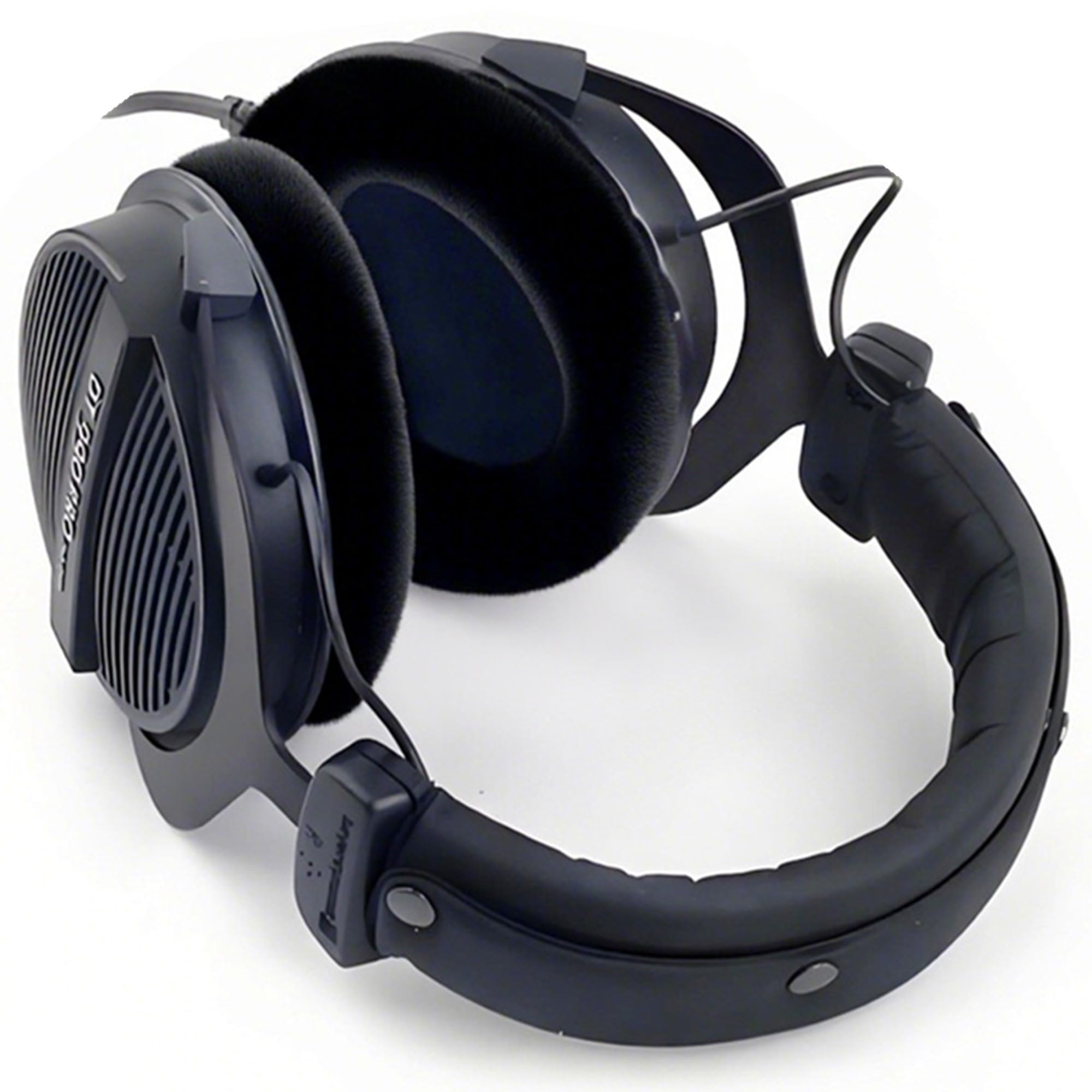 DT770 pro wymienne nauszniki kompatybilne z Beyerdynamic MMX300, DT770, DT880, DT990, Custom One Pro, opaski na głowę - czarne