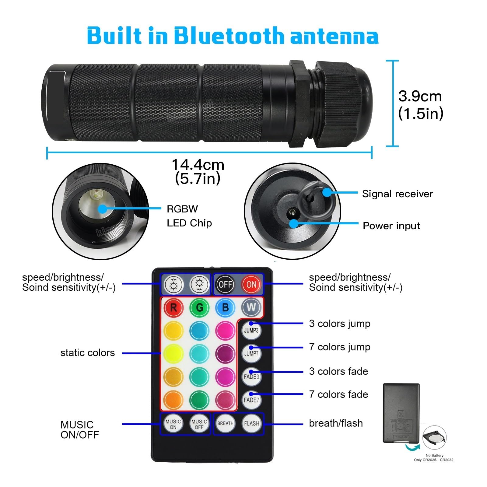 Oświetlenie wnętrza samochodu LED, DC12V 6W RGBW na dach samochodowy gwiazda światła APP światłowód LED gwiazda zestawy oświetlenia sufitowego, 100~460 sztuk dla gwiaździste niebo oświetlenie światł