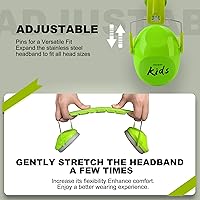 Vista 2 de PROHEAR 032 2.0 - Auriculares con cancelación de ruido para niños - Reducción de ruido de 25 dB - Orejeras ajustables de protección sensorial