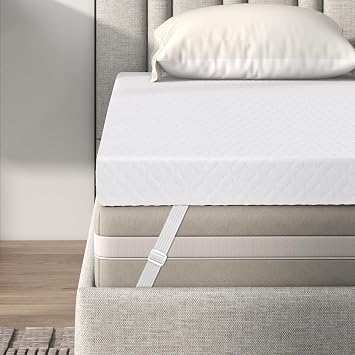 3 Inch Gel Memory Foam Mattress Topper King Size