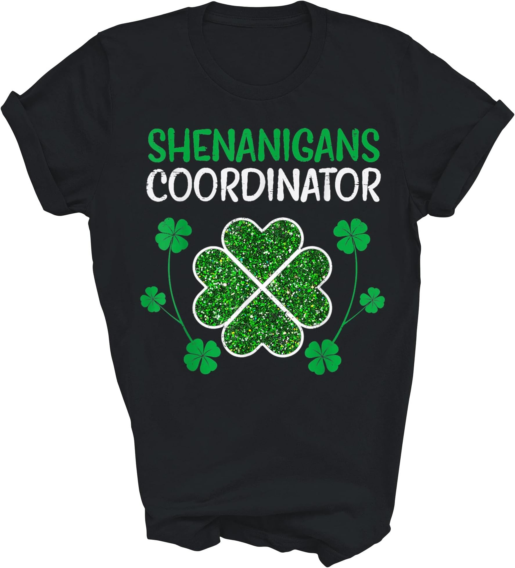 Shenanigans Coordinator Funny St Patricks Day Teacher Unisex Shirt Gift Women Men (9729)