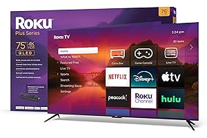75" Hisense Roku TV: Stunning 4K Resolution and Immersive Visuals