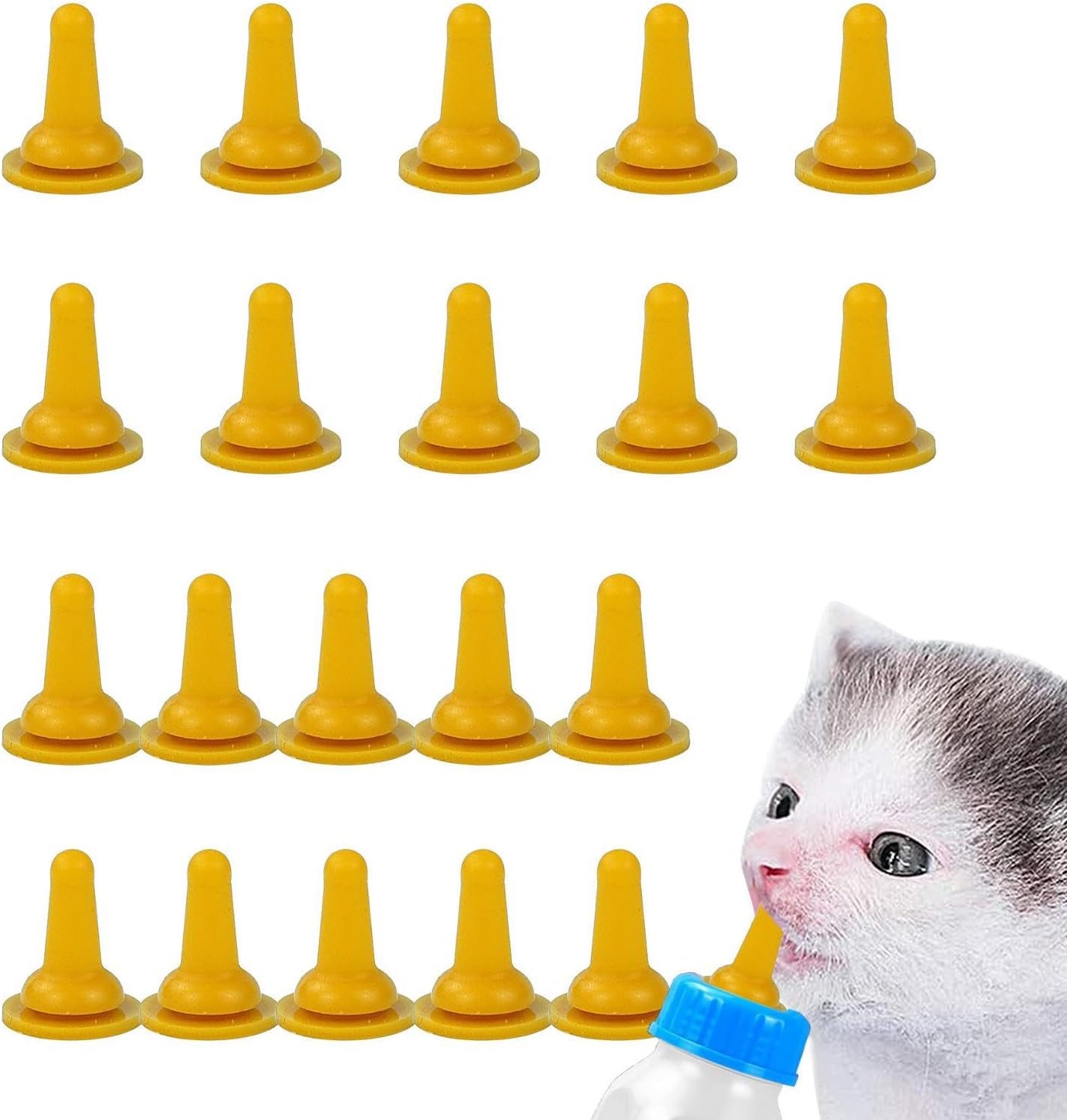 Kitten Feeding Bottles – Silicone Reusable Feeding Pacifier,Puppy Feeder for Puppies, Pets, And Small Animals Kitten Feeding Bottles – Silicone Reusable Feeding Pacifier,Puppy Feeder for Puppies, Pets, And Small Animals