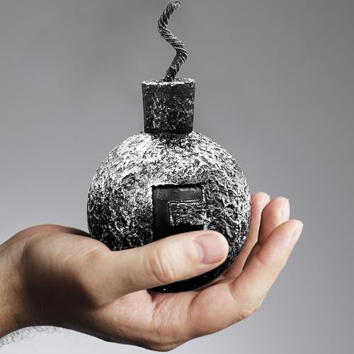 Vista 5 de Bomb Paperweight, Hilarious, Decorative, and Unique Office Cubicle Desk Decor and Book Weight - Funny Gag Gift for Coworkers and Gamers Home Office