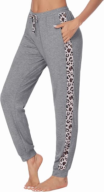 Amazon.com: Ekouaer Pantalones de pijama para mujer, cómodos y largos,  pantalones de pijama con cintura elástica, pantalones deportivos con 2  bolsillos : Ropa, Zapatos y Joyería