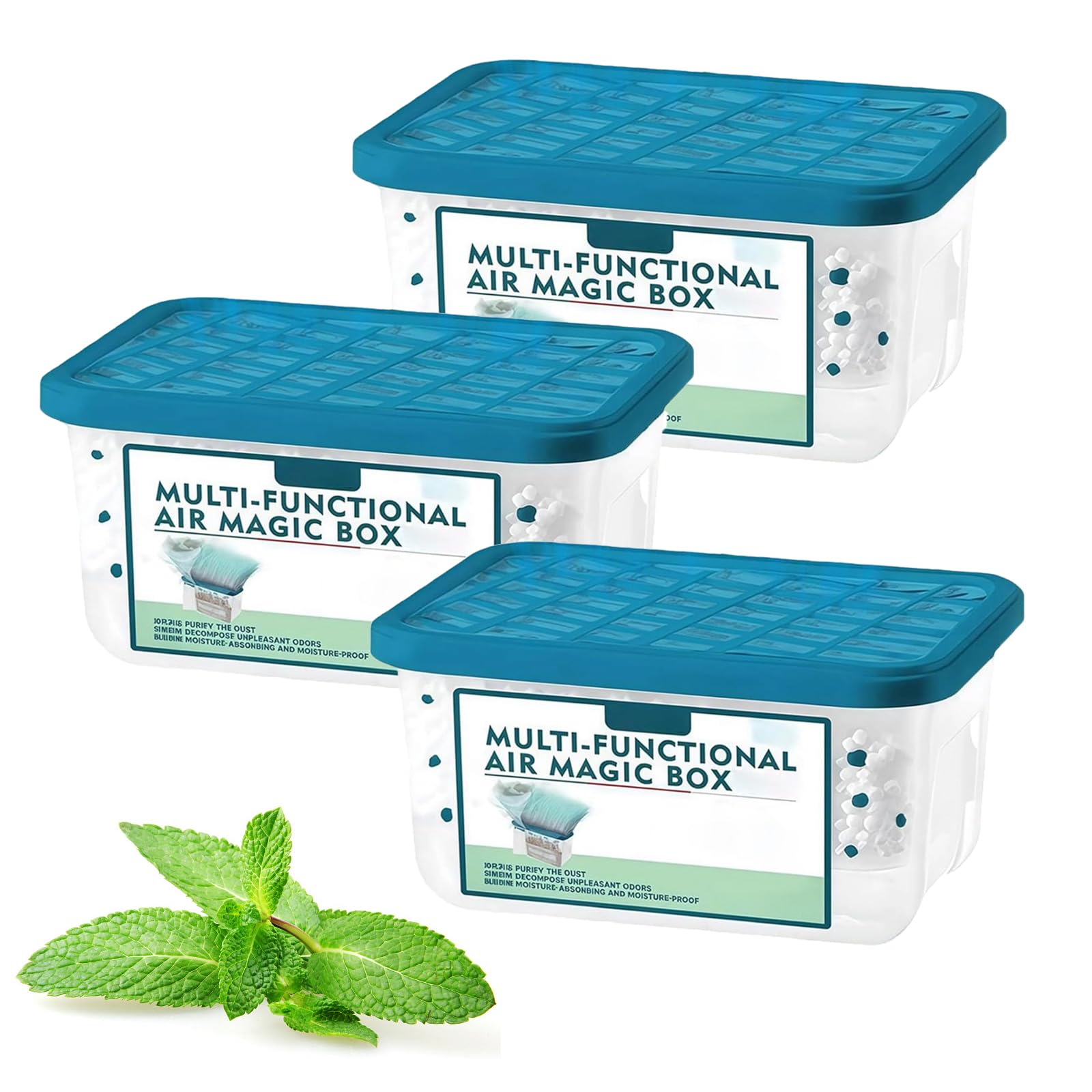 Caja mágica para eliminar el polvo en interiores, caja mágica multifuncional para purificación de aire, recolección automática de polvo y fórmula de extracto de plantas, frescura duradera para el — view 13