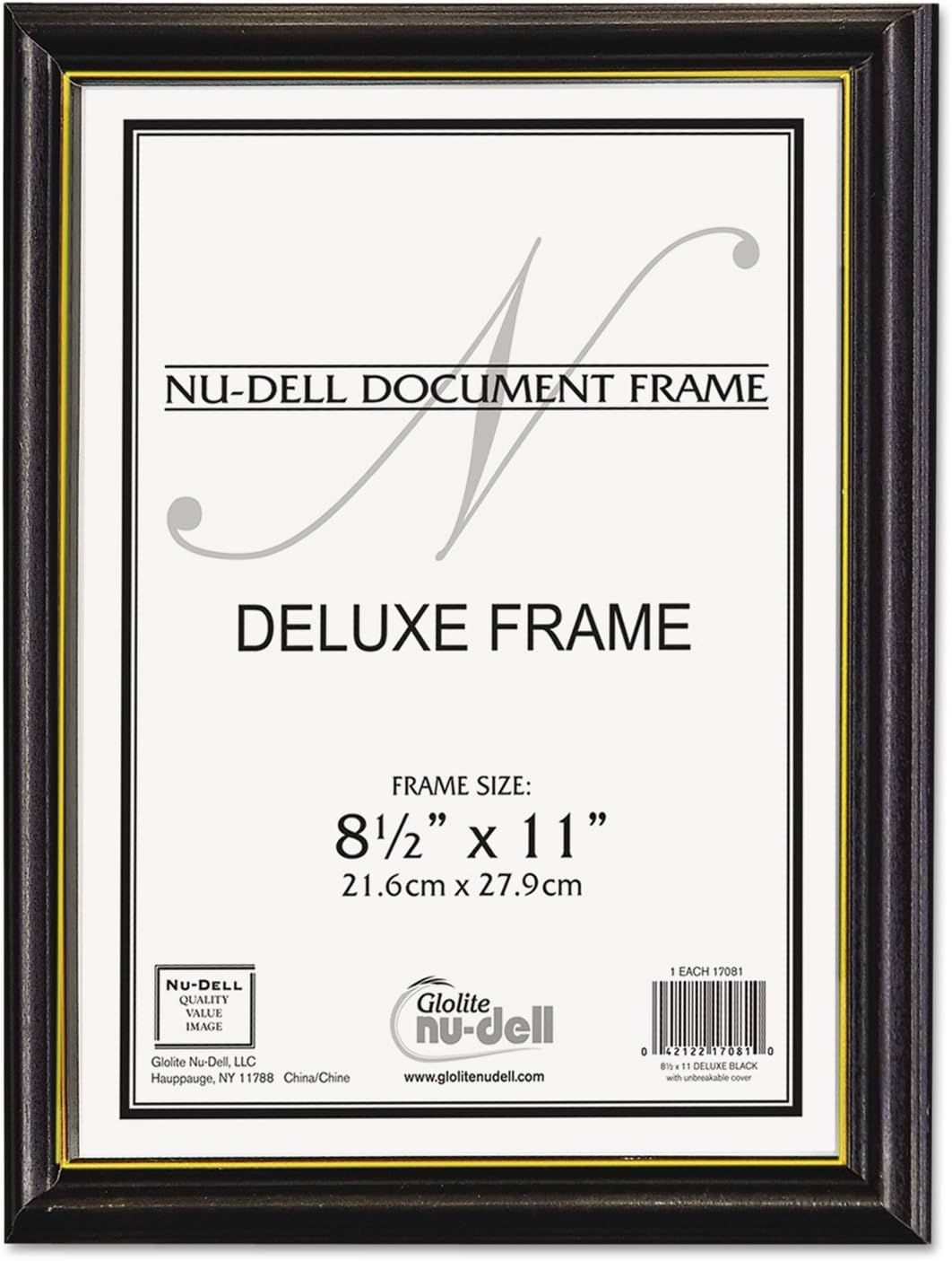 NUD17181 - Value Pack Deluxe Wood Document Frames
