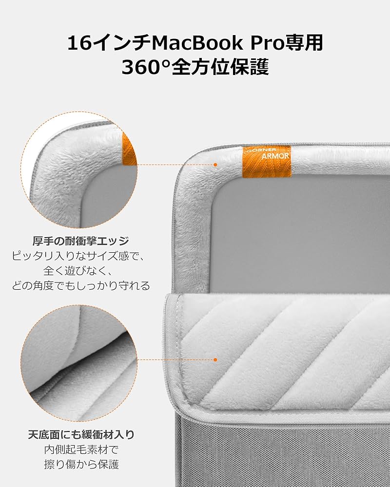 パソコンケース tomtoc 360°耐衝撃保護 撥水加工 81Yoyn4+P5L._UF894,1000_QL80_.jpg