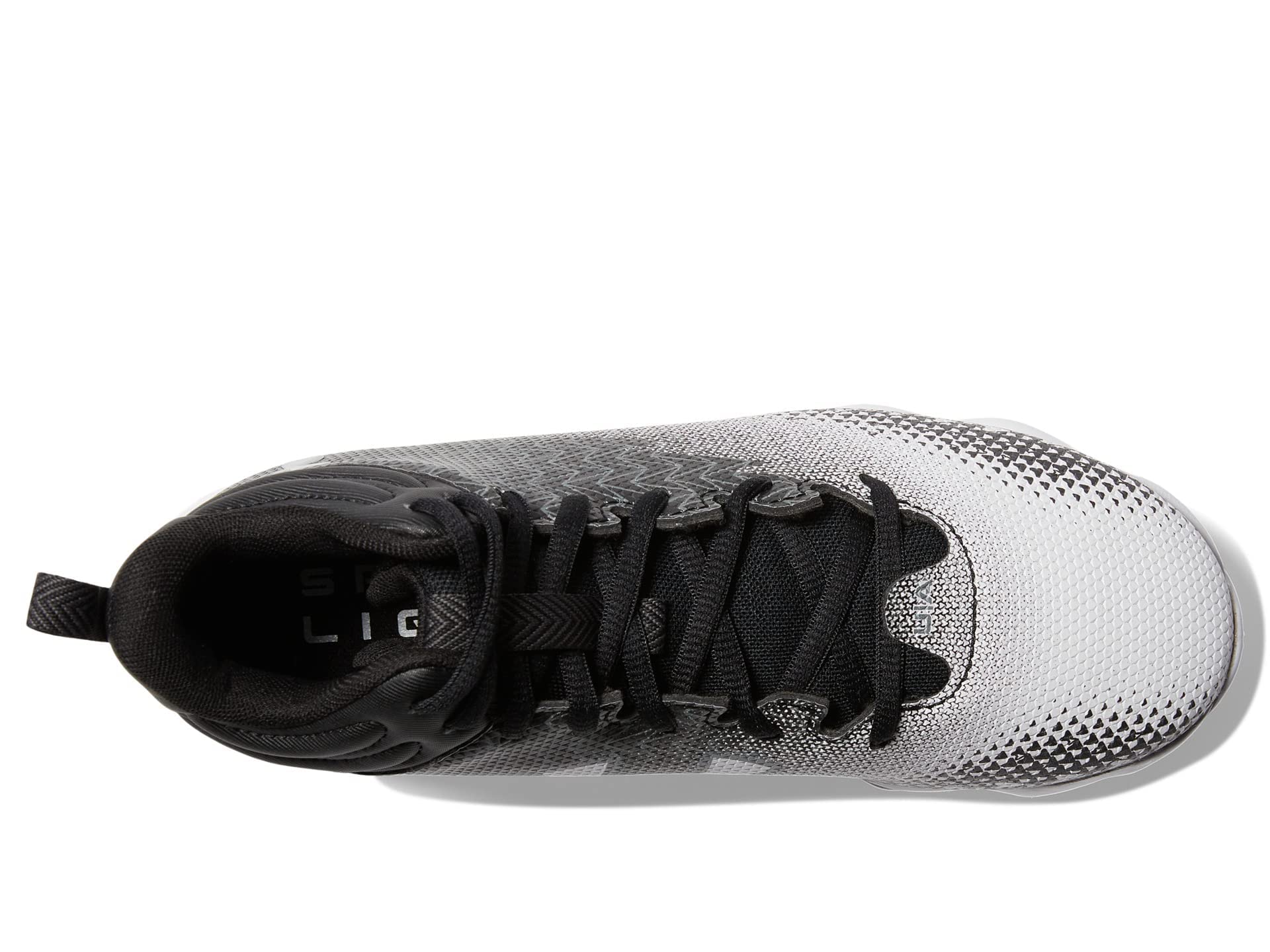 Under Armour Boy's Spotlight 3.0 Rubber Molded (Toddler/Little Kid/Big Kid) Black/White/Metallic Silver 10 Toddler M