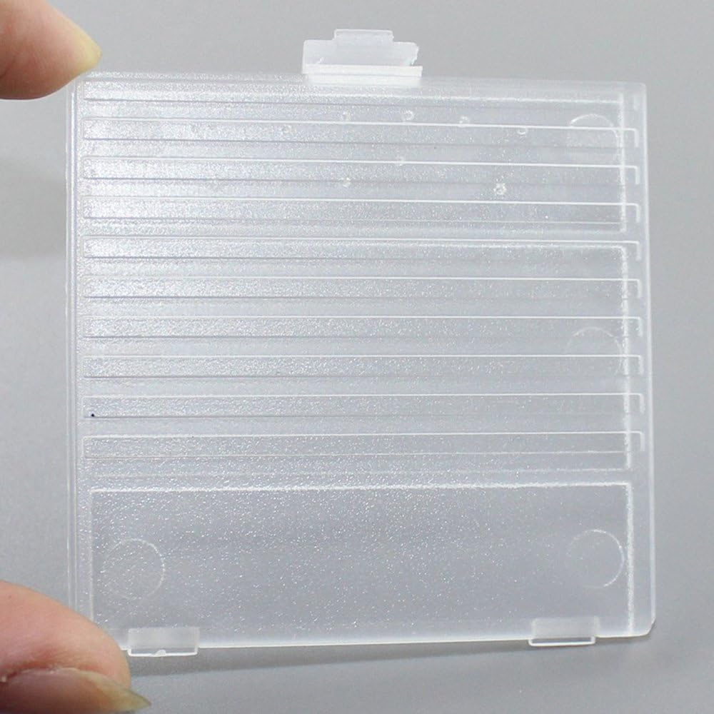 Ambertown Replacement Clear Battery Door Cover for Original Game Boy GB System DMG Console