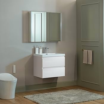 Amazon.com: WOODBRIDGE 23-5/8 in. W x 19-5/8 in. D Wall