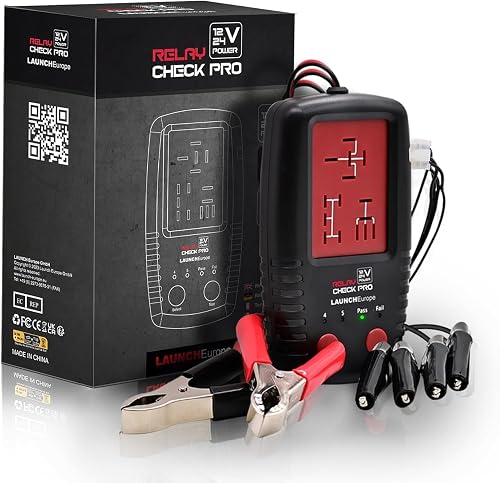 LAUNCH RelayCheck Pro Testeur de Relais Automobile 12V/24V 
