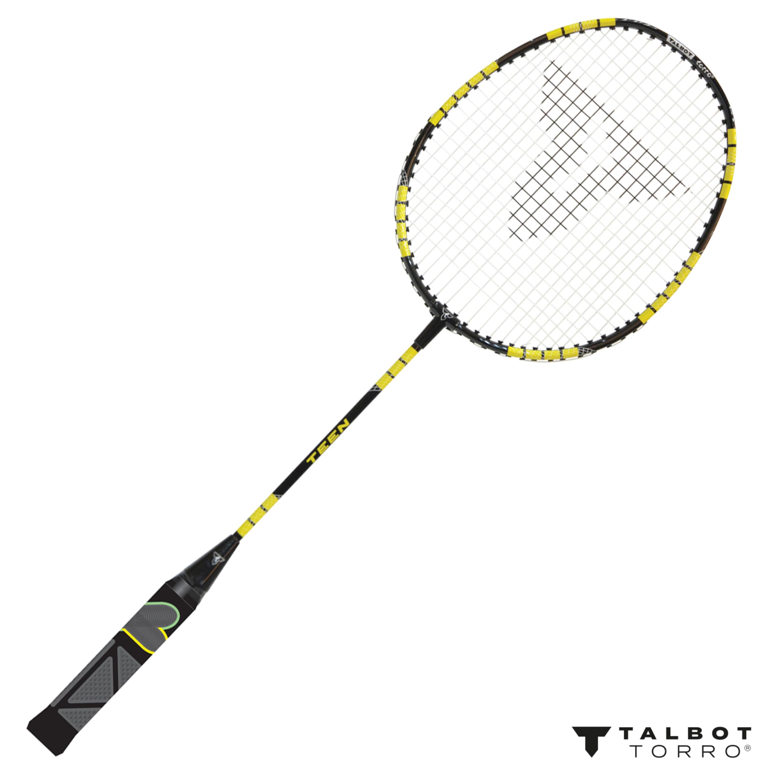 Amazon | Talbot Torro ELIティーンバドミントン学習ラケット、長さ63