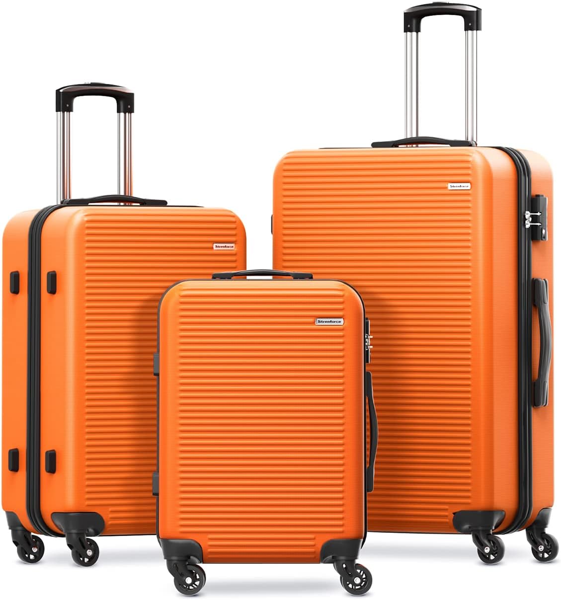 Strenforce Luggage Sets Lightweight 3 Piece Luggage Set