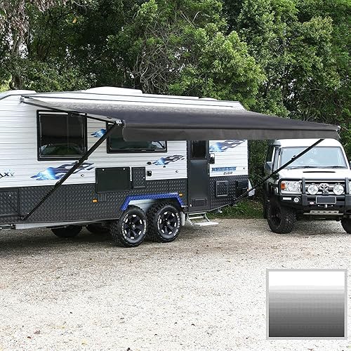 Suncode Toldo de repuesto para toldo de vinilo de alta calidad Waterpoof de 16 pies para caravana, toldo de repuesto para toldo de caravana, color Suncode Toldo de repuesto para toldo de vinilo de alta calidad Waterpoof de 16 pies para caravana, toldo de repuesto para toldo de caravana, color