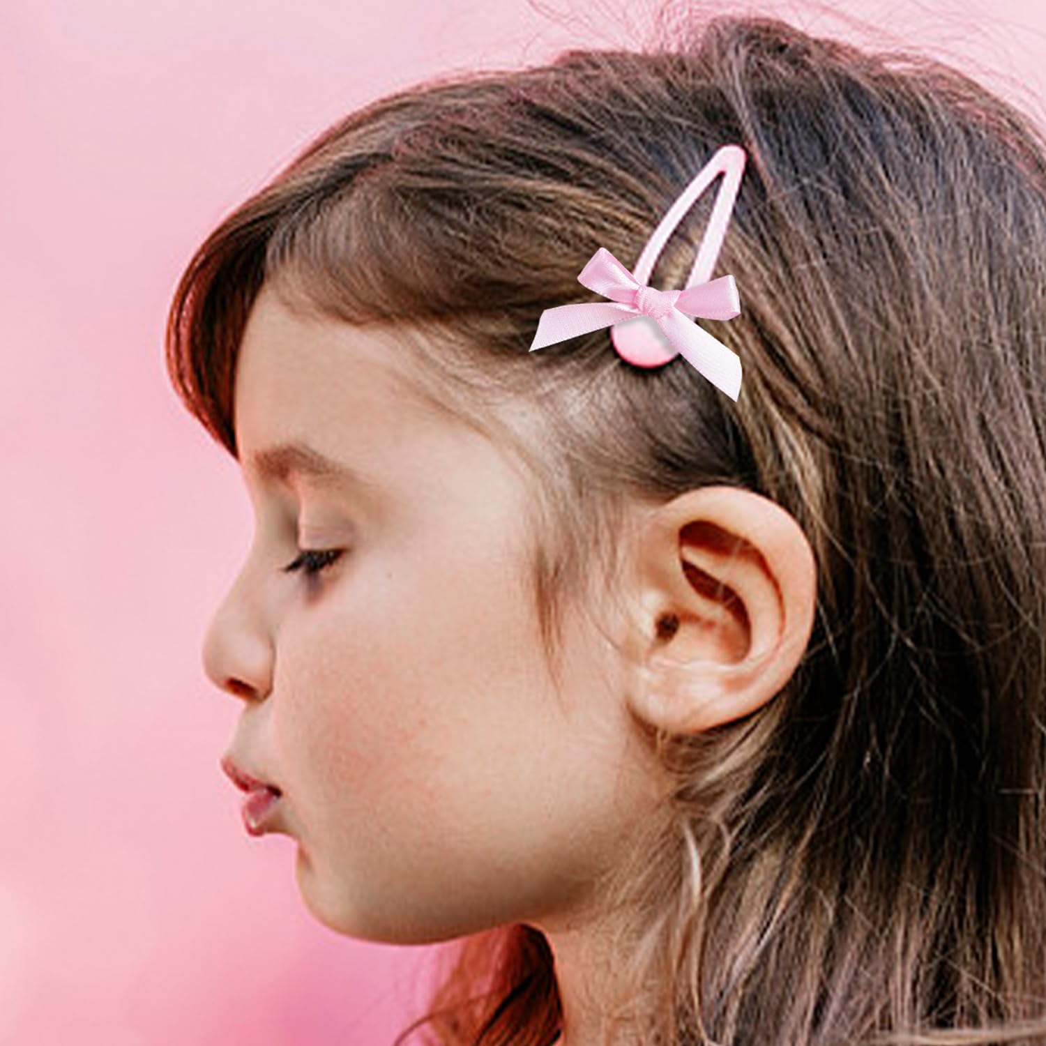 50 Mini Lazos de 4 cm Color Rosa - Decoraciones Lindas para Manualidades, Regalos y Más