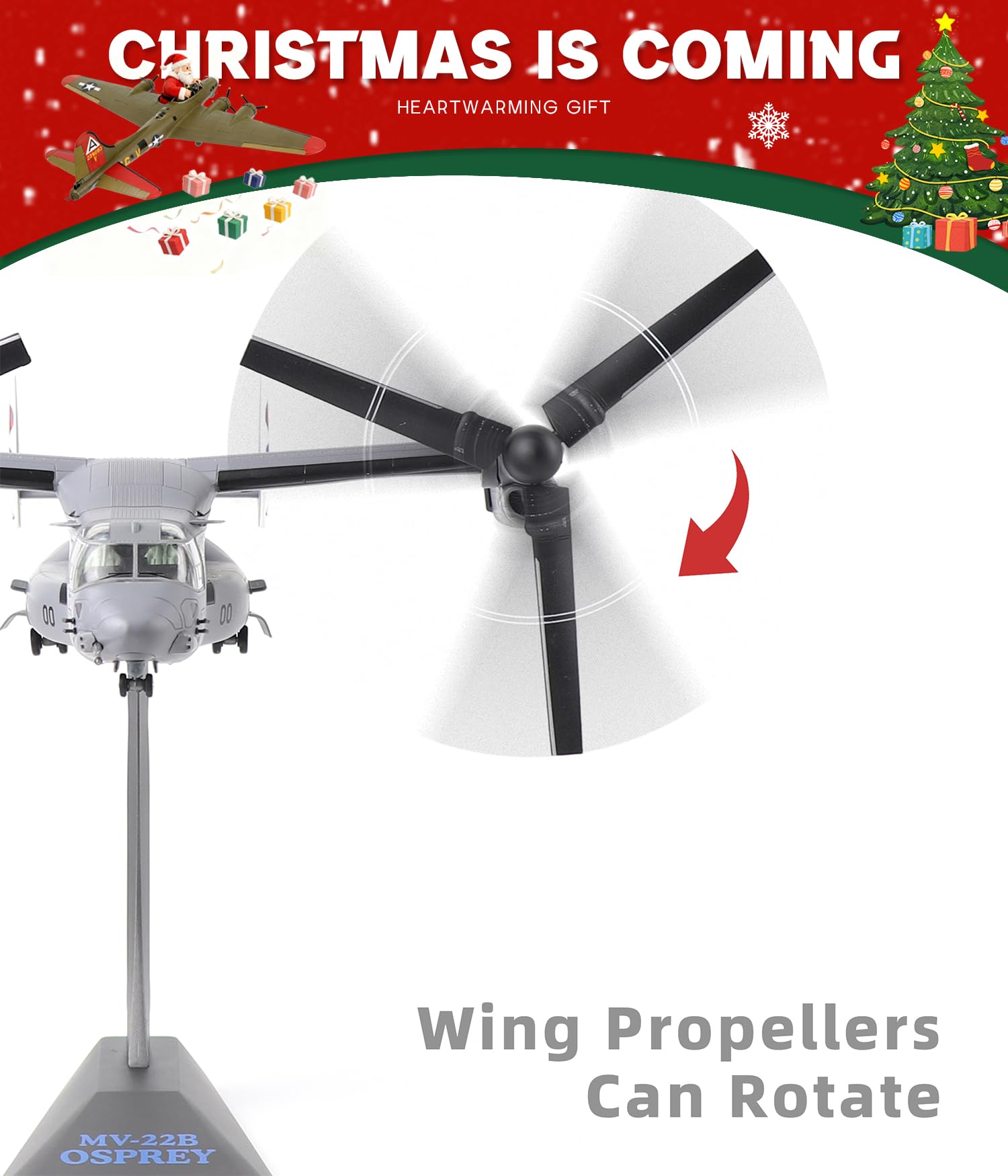 Amazon.co.jp: NUOTIE V-22 オスプレイ 1/72 スケールモデル航空機