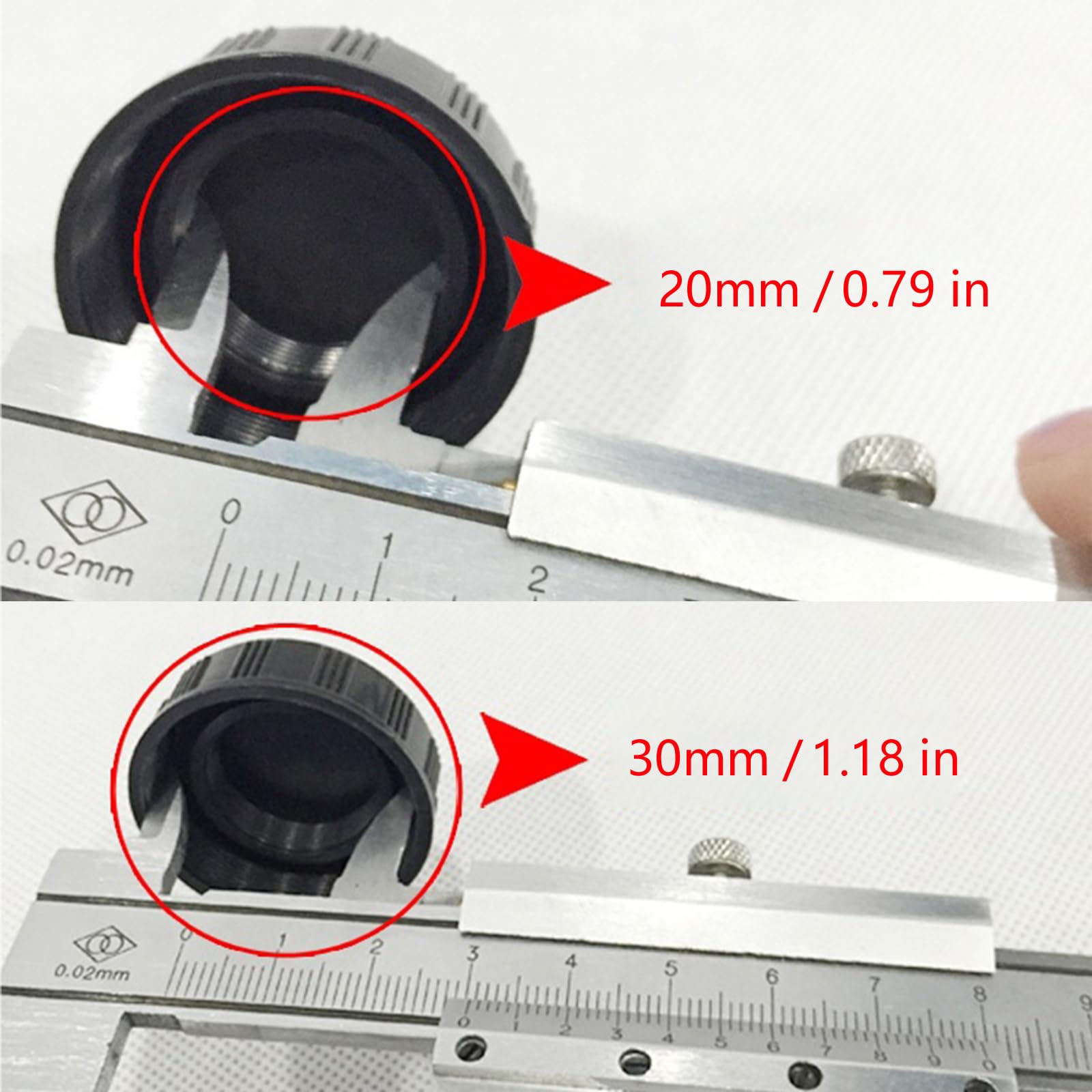 1/3/5 Pièces Étui De Protection De Lentille De Microscope Conteneur De Stockage De Laboratoire Biologique Accessoires Protecteur De Lentille De Microscope