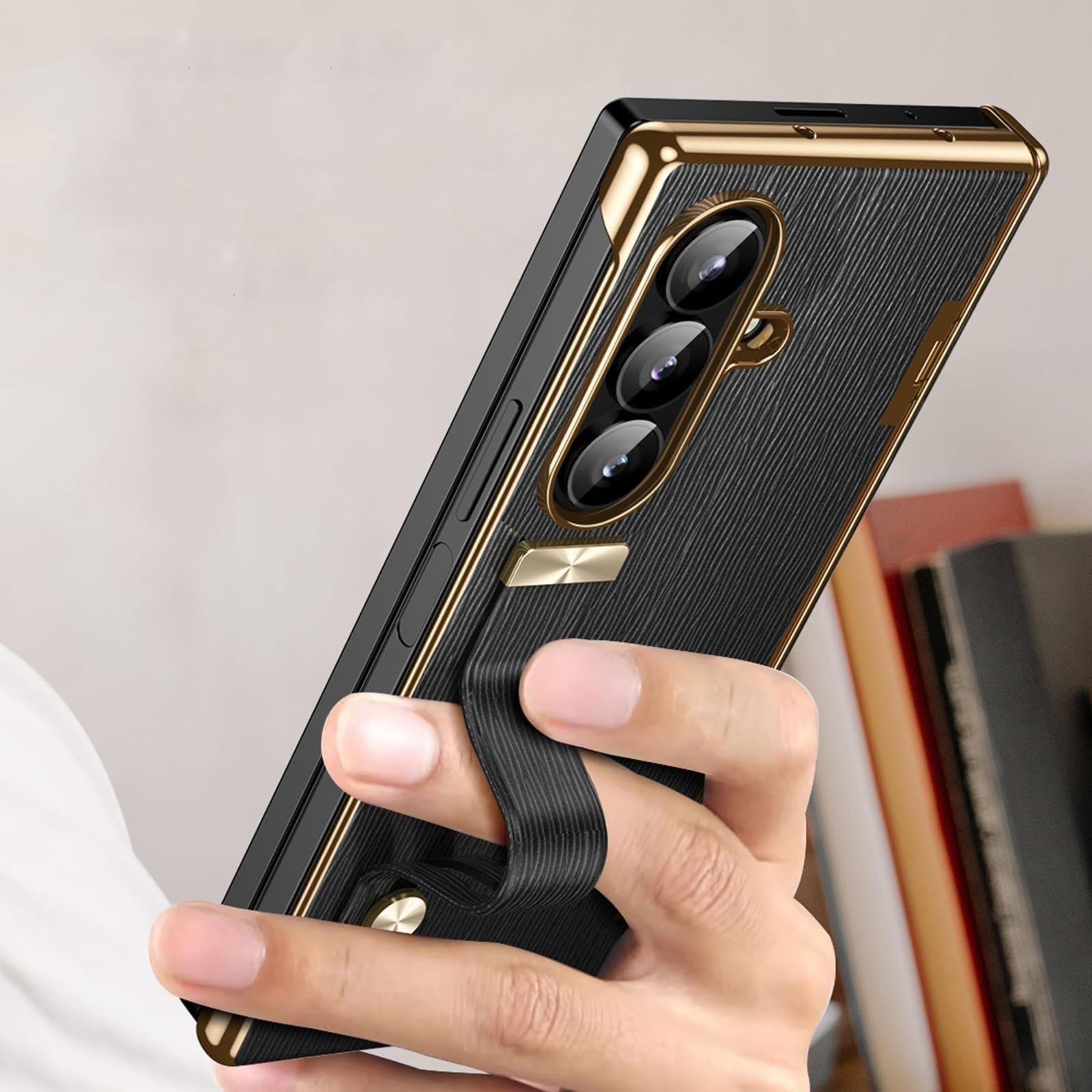 Custodia Per Samsung Galaxy Z Fold 8 Ultra, Placcatura Antiurto Case