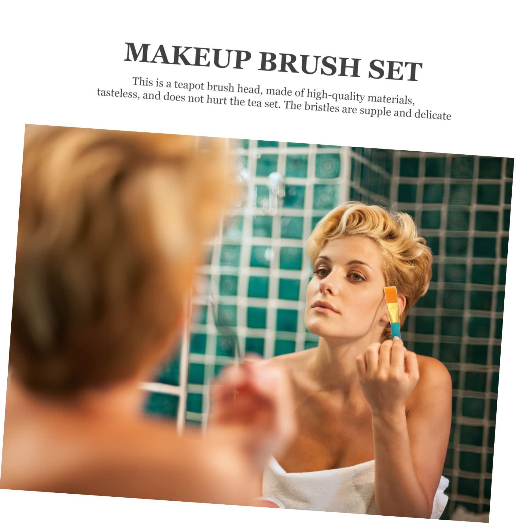 HOODANCOS 4pcs Cleaning Brush Teapot Makeup Brush Makeup Tool Pot Washing Pen Supply Cleaning Supply Plastic