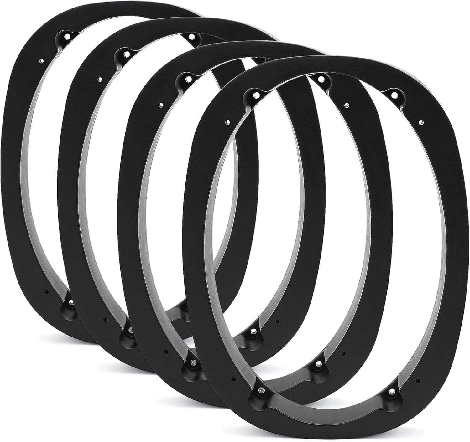 TuoLauthon 4pcs 6" X 9" Universal Plastic Vehicle Car