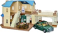 Vista 10 de Calico Critters Adventure Treehouse - Juego de regalo, casa de muñecas coleccionable, figura y accesorios Casa de vacaciones