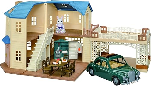 Miniatura 10 de Calico Critters Adventure Treehouse - Juego de regalo, casa de muñecas coleccionable, figura y accesorios Casa de vacaciones,Casa del árbol de