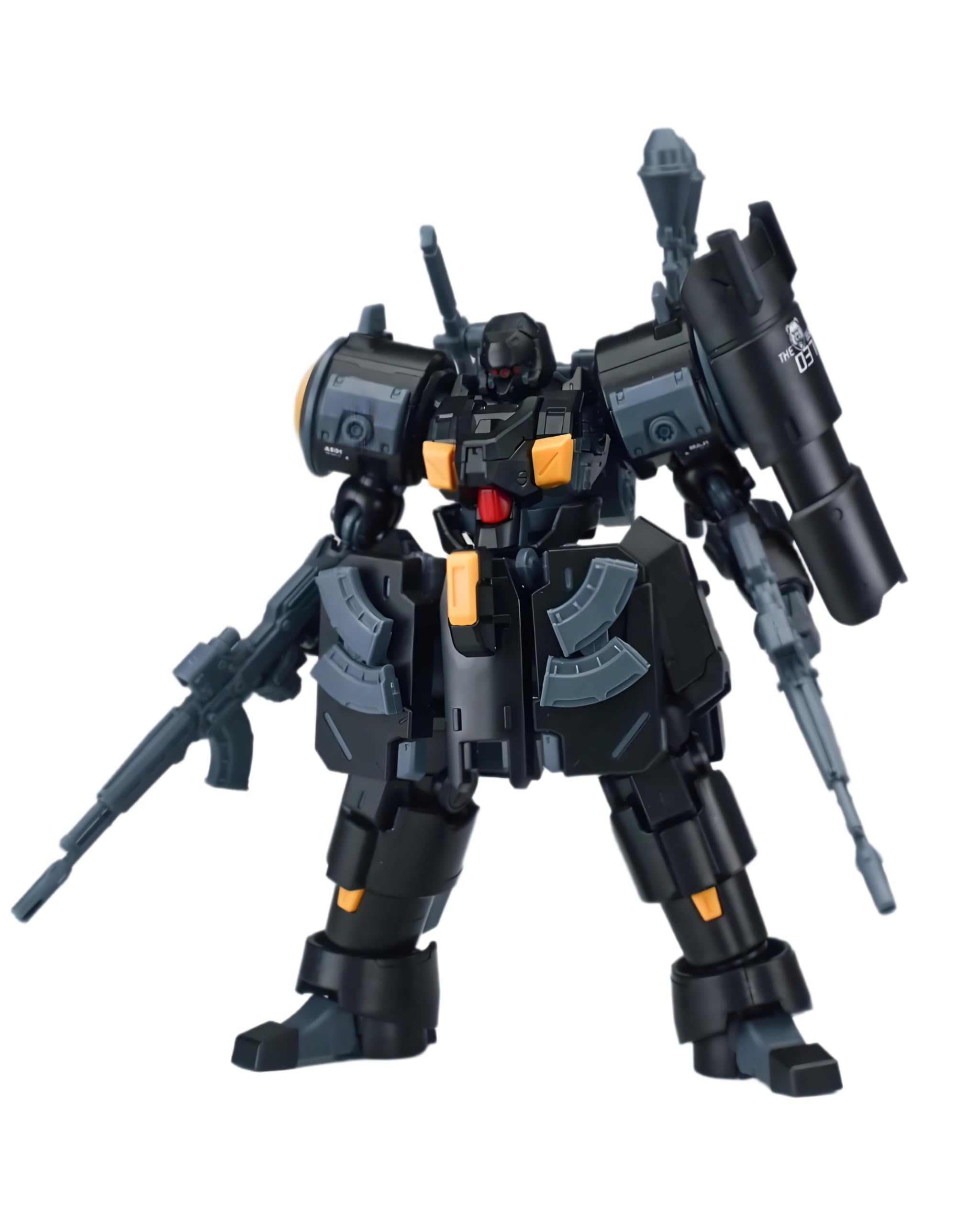 Sheik Mainland 1/144 Plastic Action Figures Kits, ZAROV M1 Black, Highly Articulated 5 Inch Collectible Model