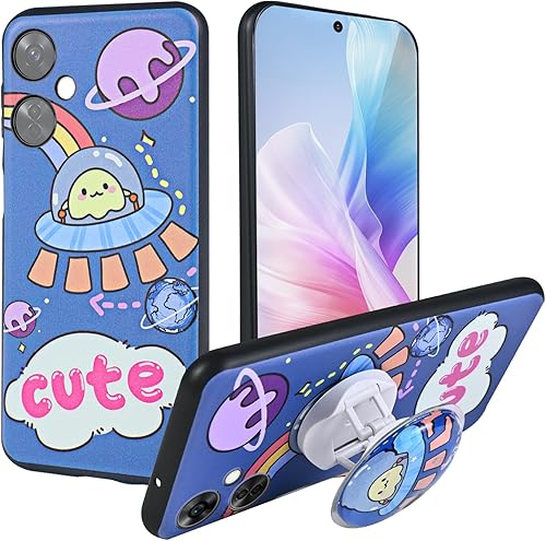 Funda para Nord CE 3 Lite 5G, diseño de planeta de cuento de hadas, carcasa de contracción para OnePlus Nord N30 5G (Nord CE 3 Lite 5G.N30 5G)