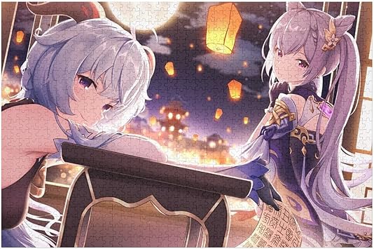 Amazon Co Jp 原神 甘雨 刻晴 パズル ジグソーパズル 1000 Pcs じぐぞーパズル ストレス解消ゲーム 木製パズル 中国 韓国 人気 アイドル 有名人 ホットなアニメ 映画とテレビ シリーズ おもちゃ