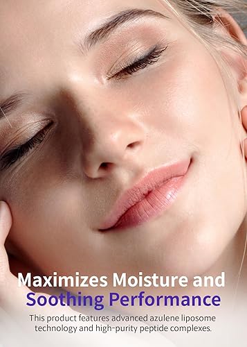 Miniatura 4 de Tónico facial ultra calmante R4 con azuleno 17 aminoácidos ácido hialurónico y hoja de perilla  Tónico facial calmante para enfriamiento y