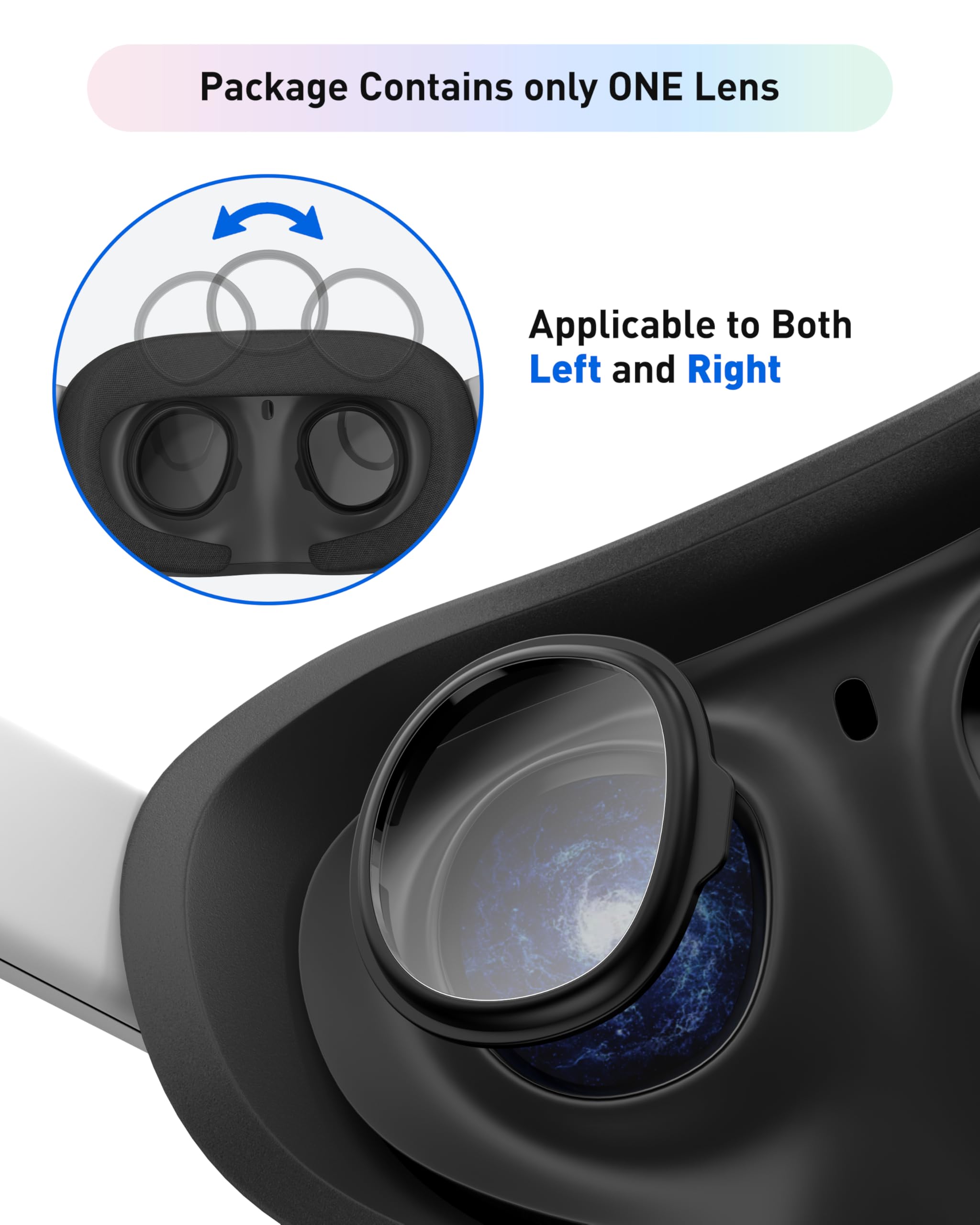 Amazon.com: Blue Glasses Lenses for Quest 3, Maxonar Lenses Insert