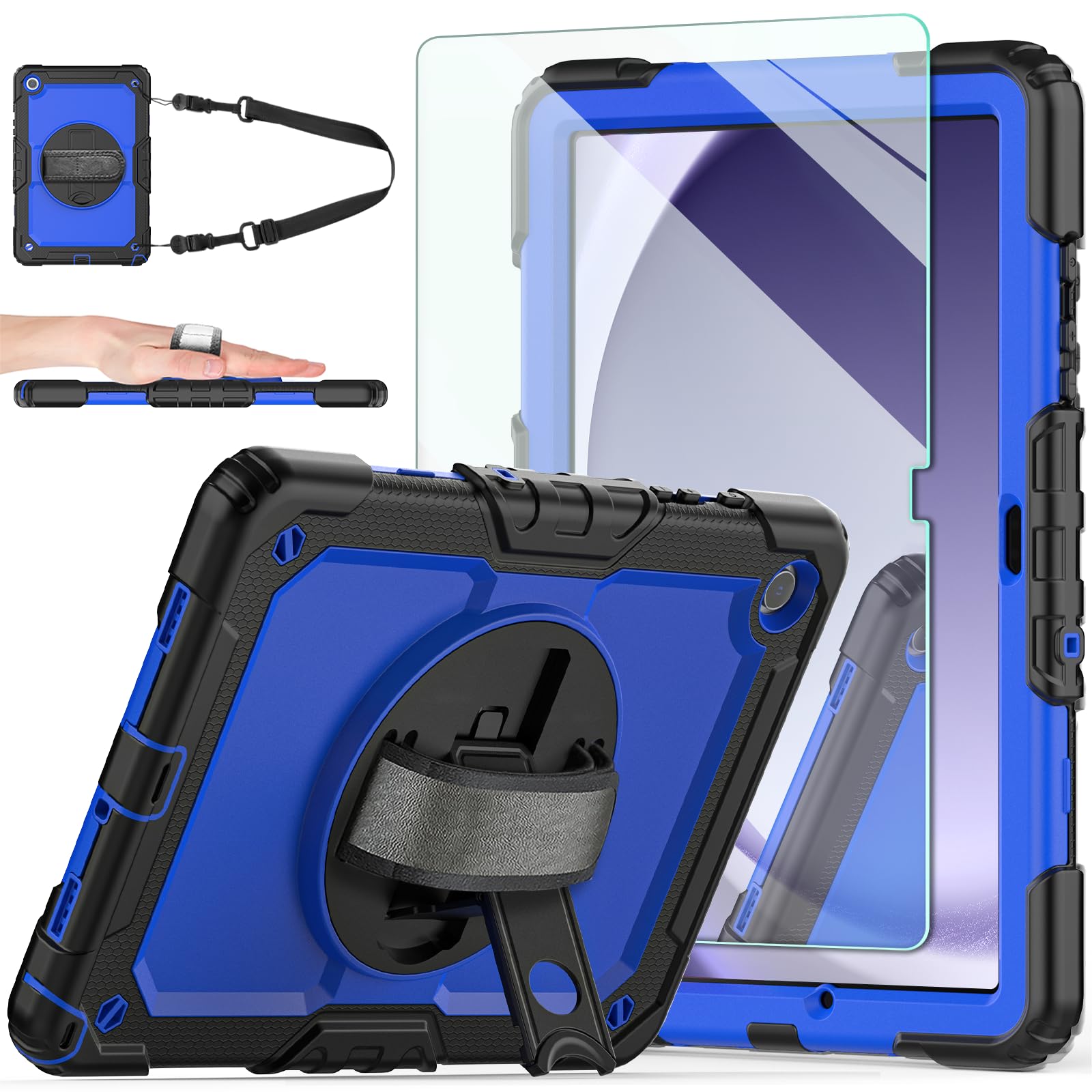 Photo 1 of Ambison Case for Samsung Galaxy Tab A9 Plus 11" Blue